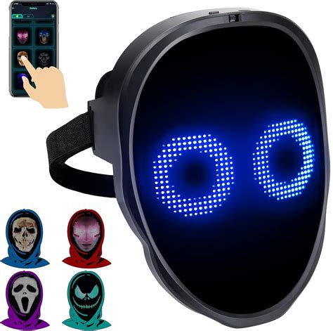 Image result for Programmable LED Face Mask