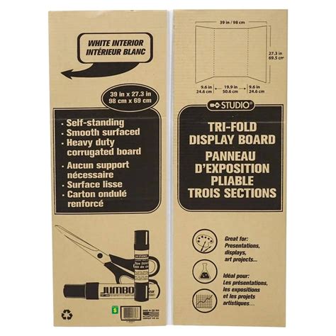 Tri-Fold Display Board – uOttawa Makerstore