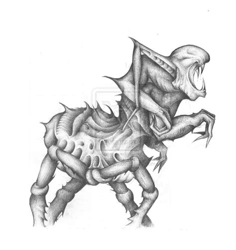 Image result for Alien Creature Drawing
