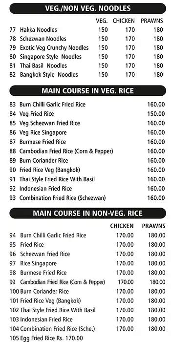 Menu at ASIAN STIR FRY HOUSE (CHINESE / ASIAN / JAPANESE / THAI ...