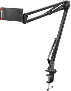 Zohlo Long Articulating Arm Mobile/Tablet Stand Mount For Home Office ...