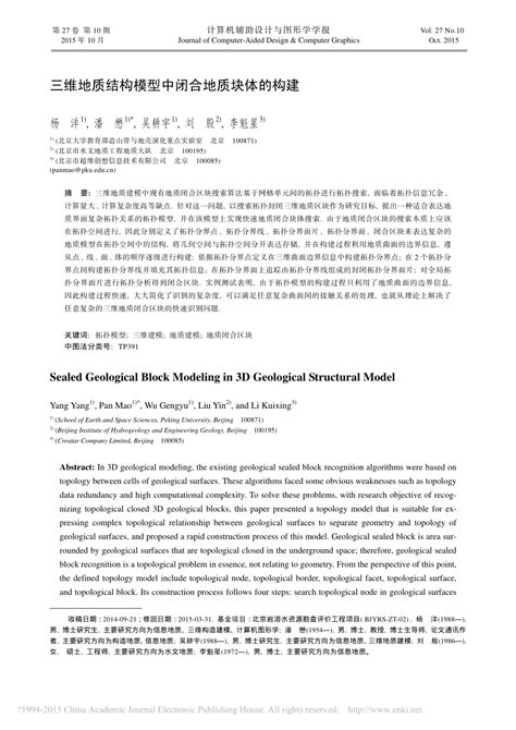 Block Model Example 的图像结果