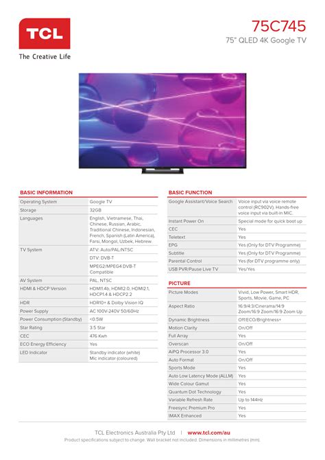 TCL TV Manual 的图像结果