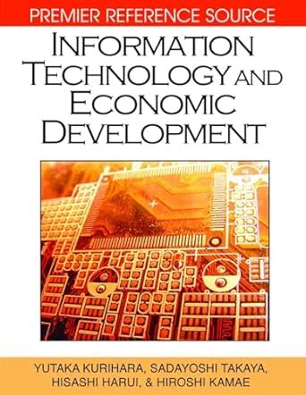 Information Technology and Economic Development (Premier Reference ...