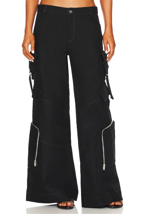 Dion Lee Multi Pocket Cargo Pant in Black | REVOLVE