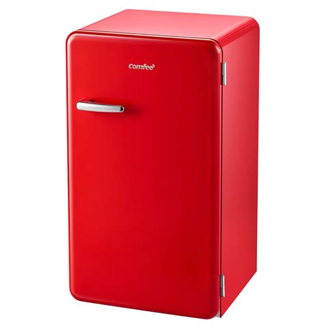 Buy COMFEE' CRR33S3ARD Mini Fridge,3.3 Cubic Feet Solo Series Retro ...