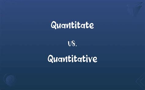Image result for Define Quantitative