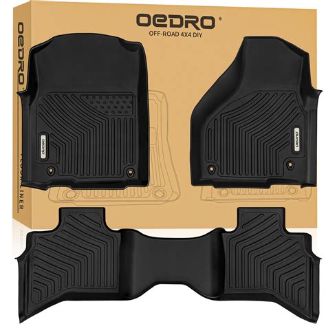 Buy OEDRO Custom Fit Floor Mats for 2013-2018 Dodge Ram 1500 Quad Cab ...