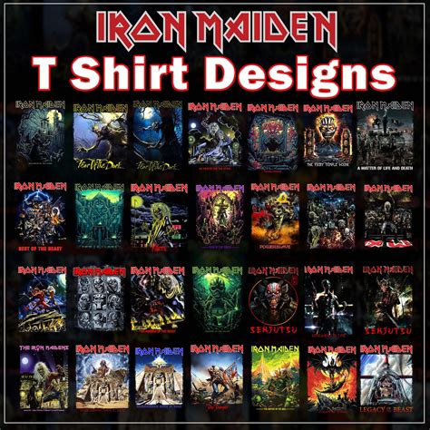 Iron Maiden T Shirt Designs – TeeGrapphics