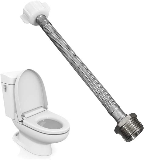 Amazon.com: OhanaWe Toilet Supply Hose Extension 8inch, 7/8 Male To 7/8 Female Ballcock ...