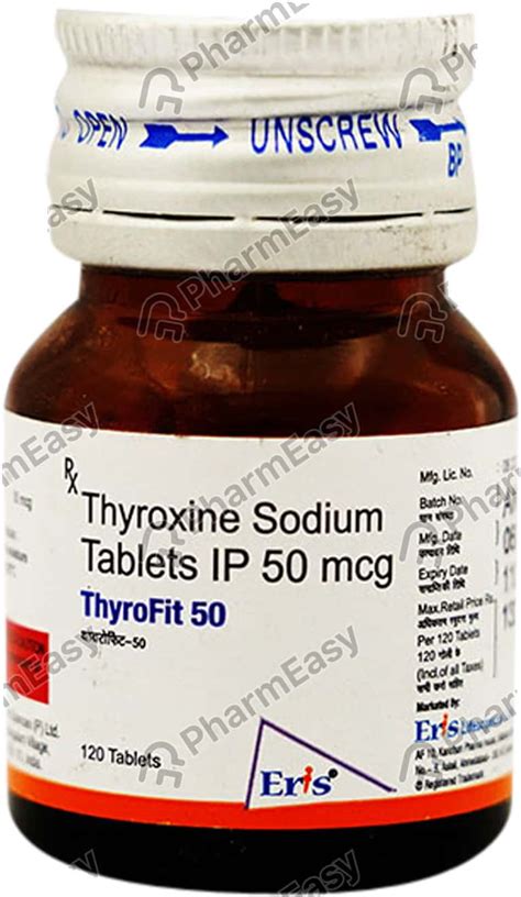 Buy Thyrotrue 50 MCG Tablet (120) Online at Flat 15% OFF | PharmEasy