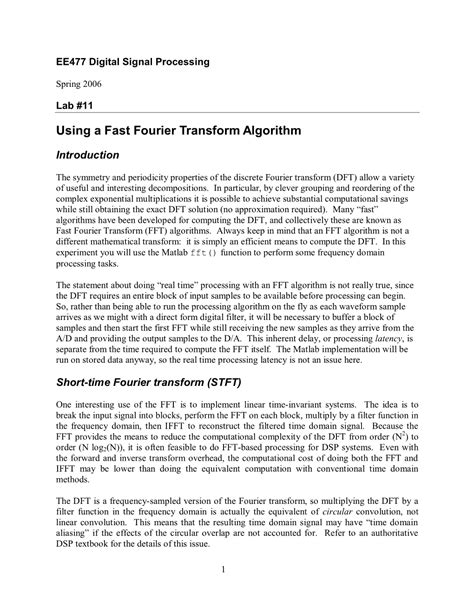 Image result for Fast Fourier Transform Algorithm Flowchart