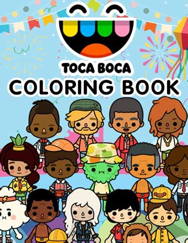 Buy Toca Boca Coloring Book: Fantasic Toca Boca images to help kids and ...