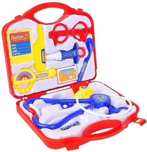 RIGHT SEARCH Boys and Girls Playing Doctor Set Kid with Foldable ...
