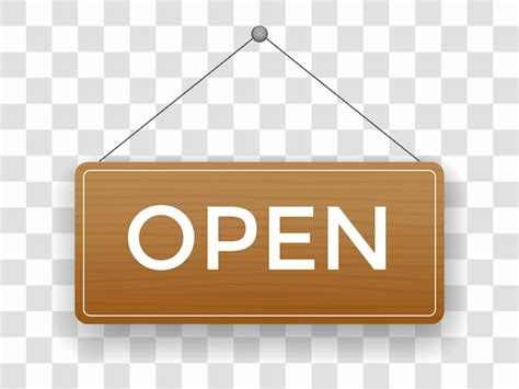 Gesloten uithangbord pictogram Aankondiging banner informatie ...