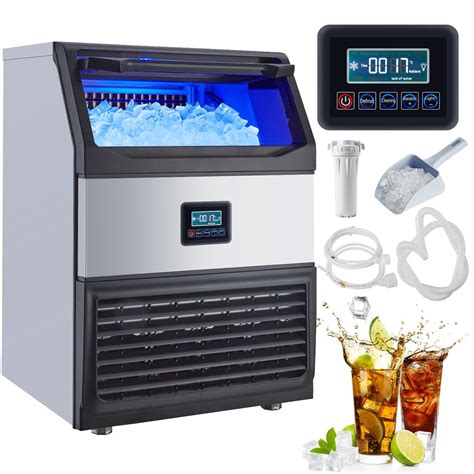 Amazon.com: GarveeTech Commercial Ice Maker Machine, 200LB/24H ...