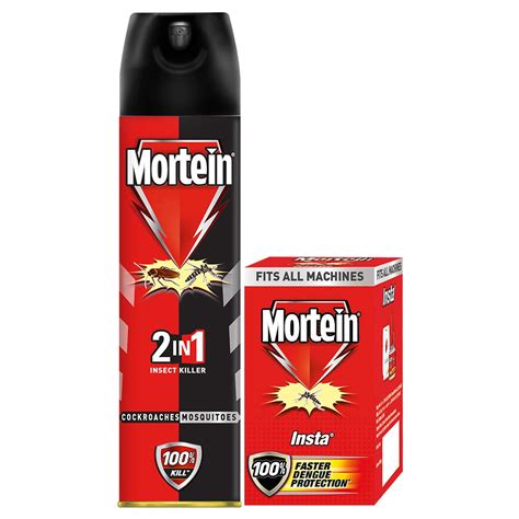 Mortein 2-in-1 All Insect Killer - 425 ml with Insta5 Plug-in Mosquito ...