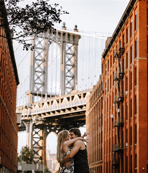 New York City Couple Photoshoot with a Destination Engagement ...
