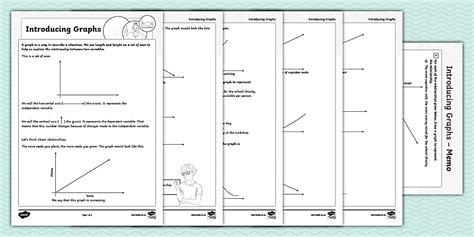 Maths - Introducing Graphs - Notes and Activity Sheet