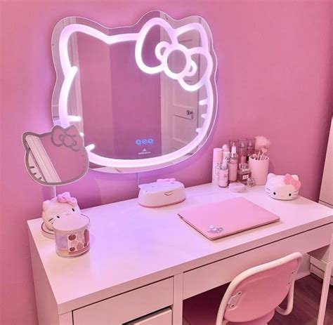 Hello Kitty Light Up Makeup Mirror at Tia Morales blog