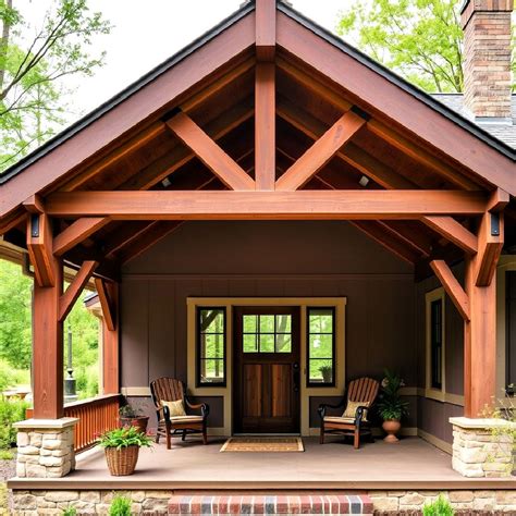 20 Open Gable Porch Ideas for A Light and Airy Feel