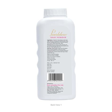 Buy PEARLDEW BABY POWDER 200 GM | WITH TULSI, NEEM, ALOE VERA, SHEA ...
