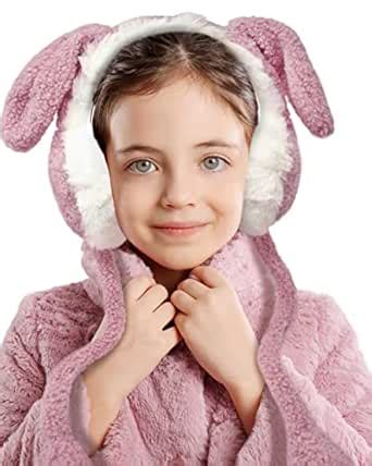 Buy Cute Funny Pop Up Moving Bunny Rabbit Ear Warm Earmuff for Kids ...