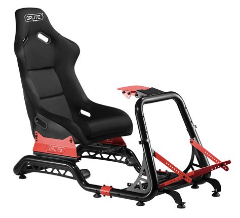 Buy OPLITE GTR ELITE RED - Alcantara Bucket Seat and Chassis for Race ...