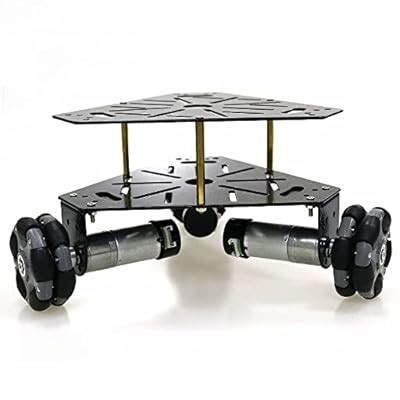 Processional 3WD Smart Car Chassis Kit with 58mm | Ubuy India
