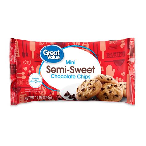 Great Value Mini Semi-sweet Chocolate Chips | Fig App