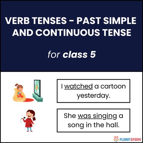 Class 5 Grammar Worksheet on Past Tense – Usage and Verb Forms ...