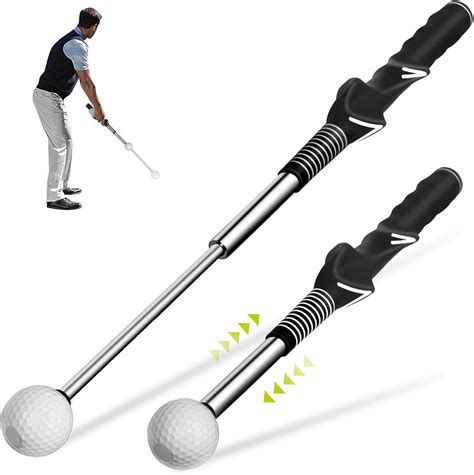 Retractable Golf Swing Aid for Golf Speed Training, Rhythm Click Golf ...