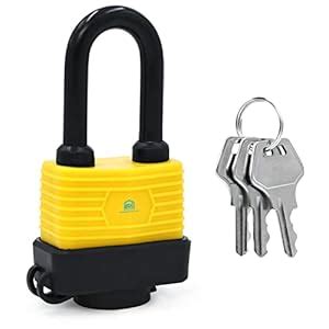 ABOUT SPACE Plastic Pad Lock-185G Security Padlock With Dustproof ...