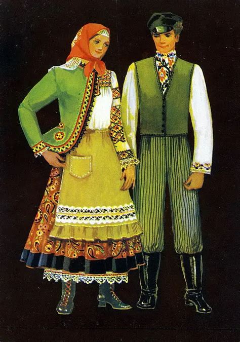 Ukrainian national dress. — Teletype