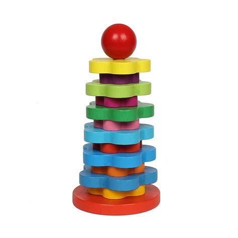 Buy Sunfauo Stacking Blocks For Toddlers Giant Jenga Stacking Blocks ...