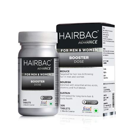 HAIRBAC ADVANCE Booster Dose | 30 Tabs : Amazon.in: Health & Personal Care