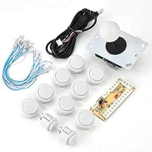 Arcade Game DIY Parts Kit Zero Delay USB Encoder + Joystick + Button ...