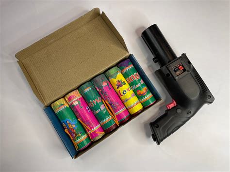 Gun + color pyro (6pc) combo – MaskManToys