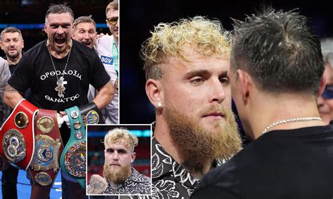 Oleksandr Usyk responds to Jake Paul's MMA fight call-out after the ...