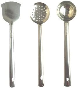 IMREX Serving Spoon | Set of 3 Pieces ( 1Pcs Poni, 1Pcs Palta, 1Pcs ...