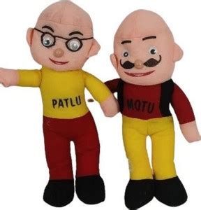 Desicart Motu Patlu Soft Stuffed Toy Premium Motu-Patlu Quality Fabric ...