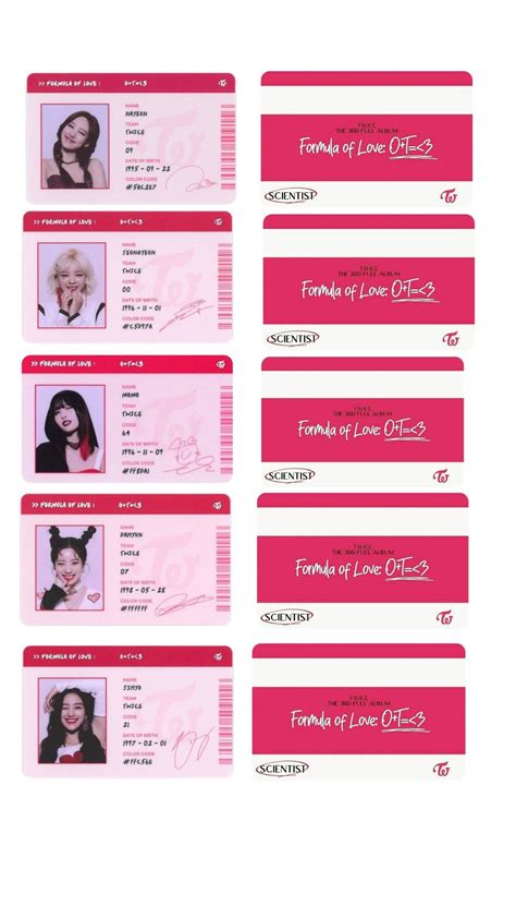 Twice Mina Photocard Template | dev.onallcylinders.com