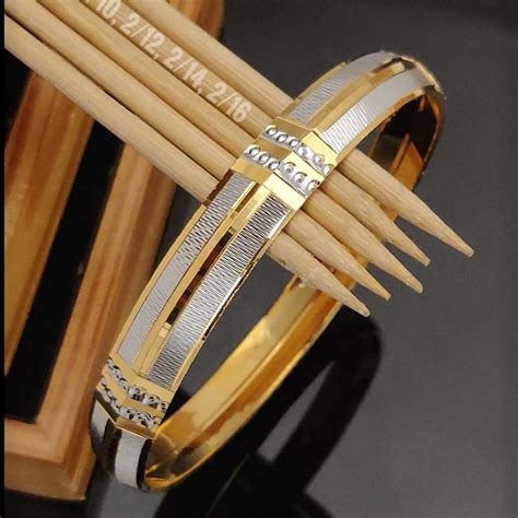 Master Kada Bracelet for Men – Rule with Gold & Silver