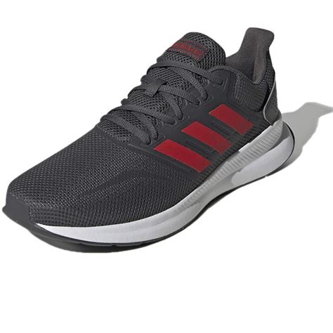 Buy adidas Men RUNFALCON Textile Running Shoes GRESIX/Scarle/FTWWHT (UK ...