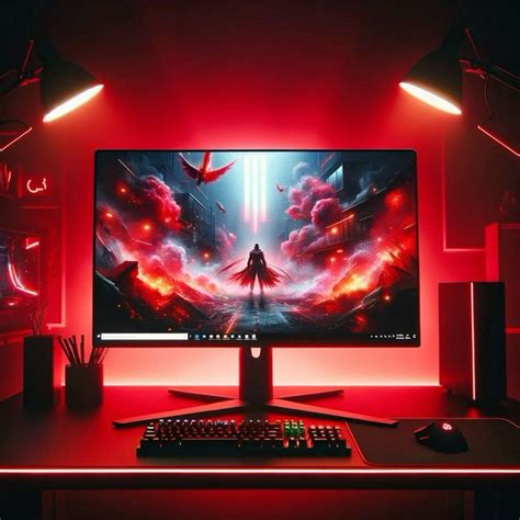 Image result for Gaming PC Setup Monitor