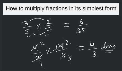 How to Multiply Fractions Simplify 的图像结果