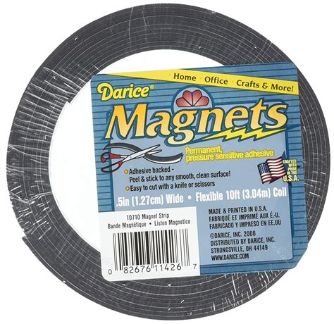 Buy Darice 10 Foot Adhesive Back Strip Magnet Online at Low Prices in ...