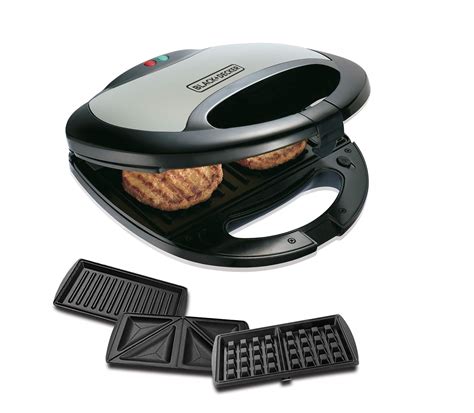 Buy Black & DeckerBlack & Decker 750W Sandwich Maker 2 Slot Non-Stick ...