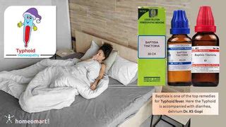Top homeopathic medicines for Typhoid (Enteric fever) treatment – Homeomart