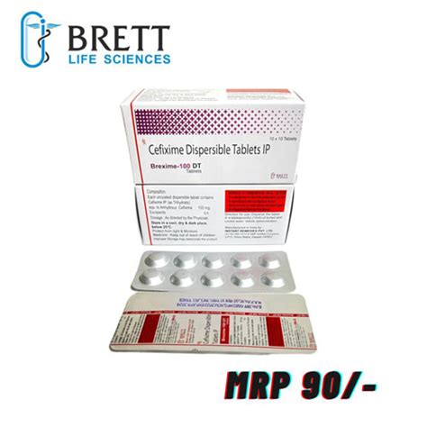 BREXIME-100 DT Tablets Brett Lifesciences